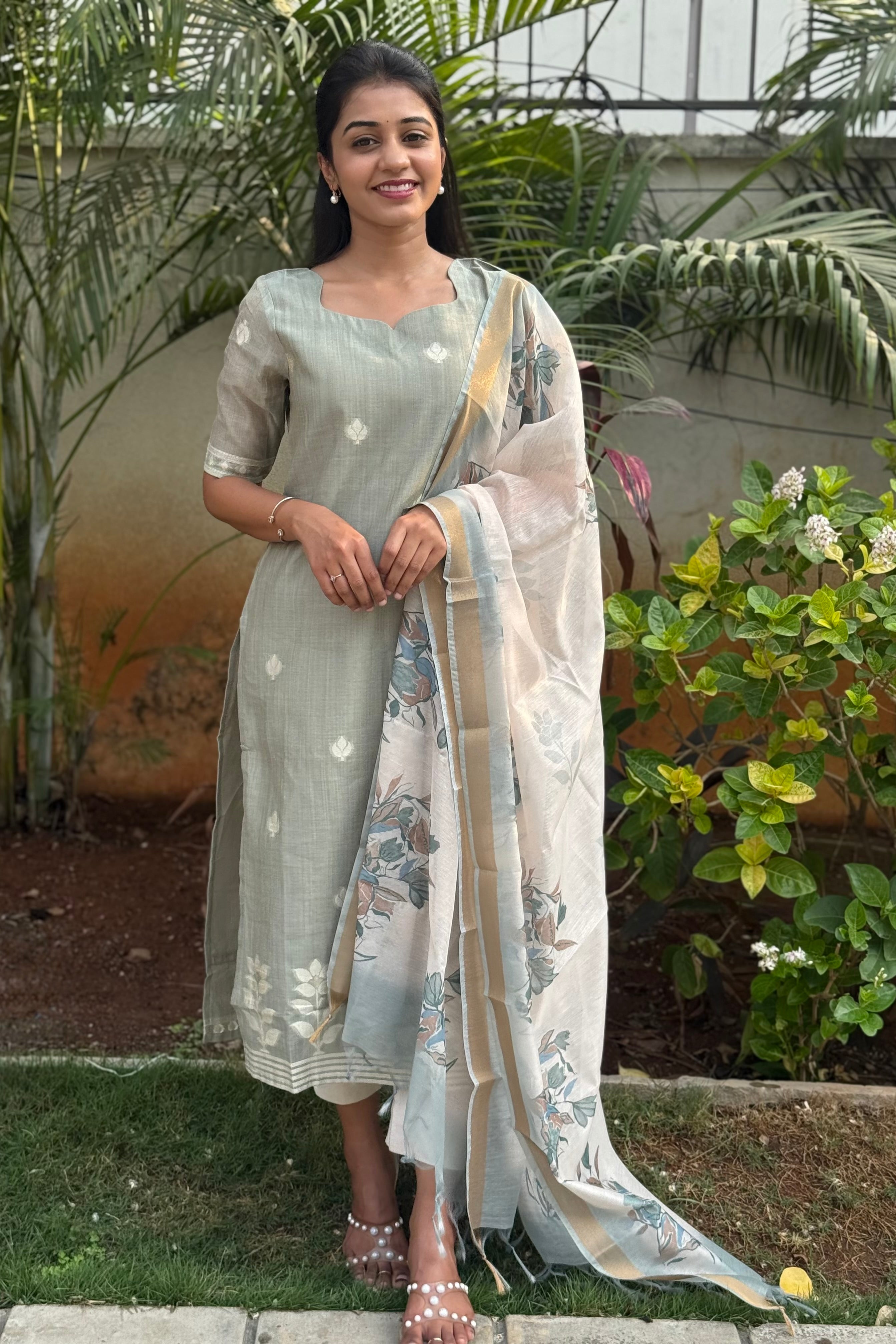 Pastel dream kurti and dupatta