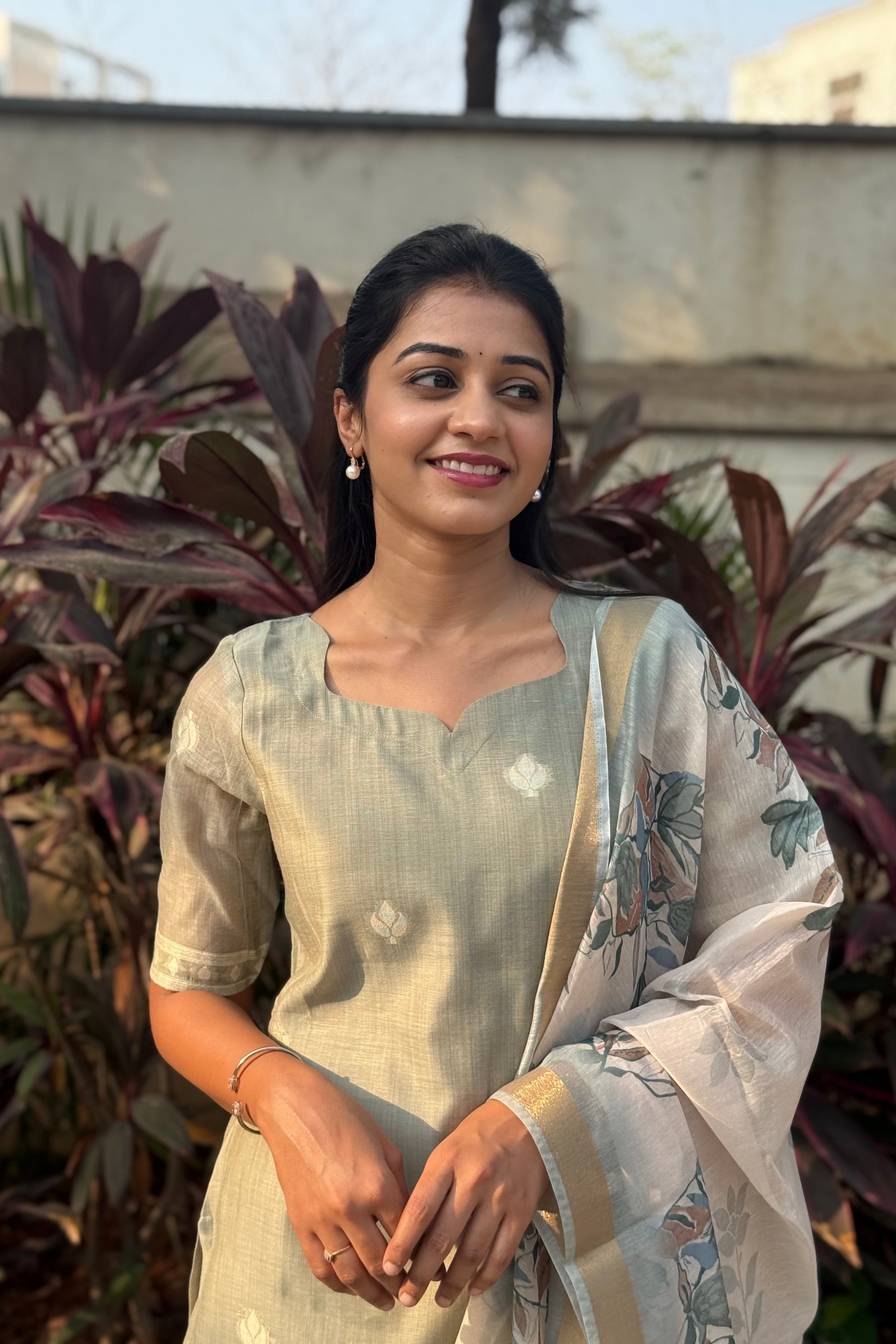 Pastel dream kurti and dupatta