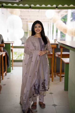 Taupe Tales 3 Piece Suit