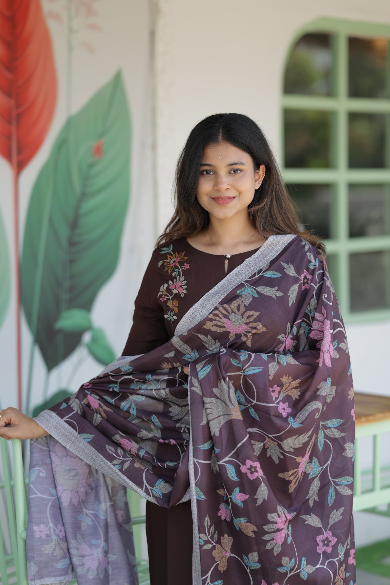 Cocoa petals 3 piece suit