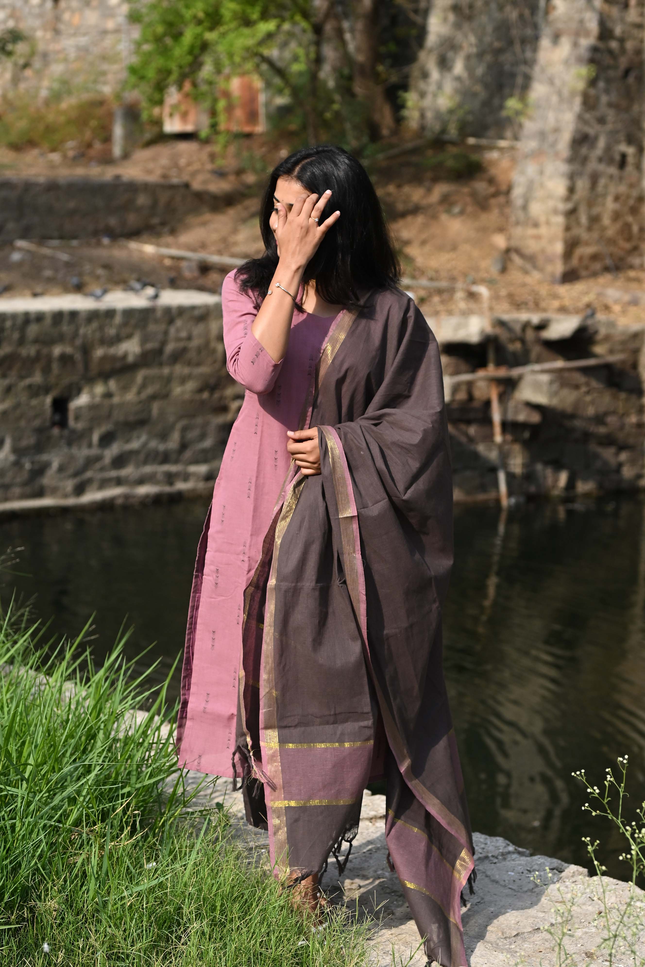 Mocha Rose 3 Piece Suit