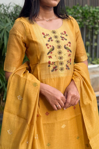 Amber Elegance Kurti and dupatta