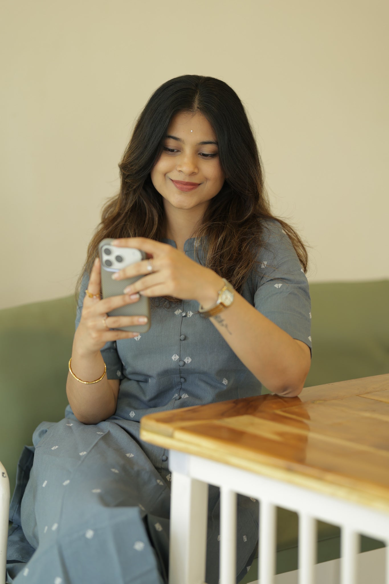 Lunar Grey Kurta Set