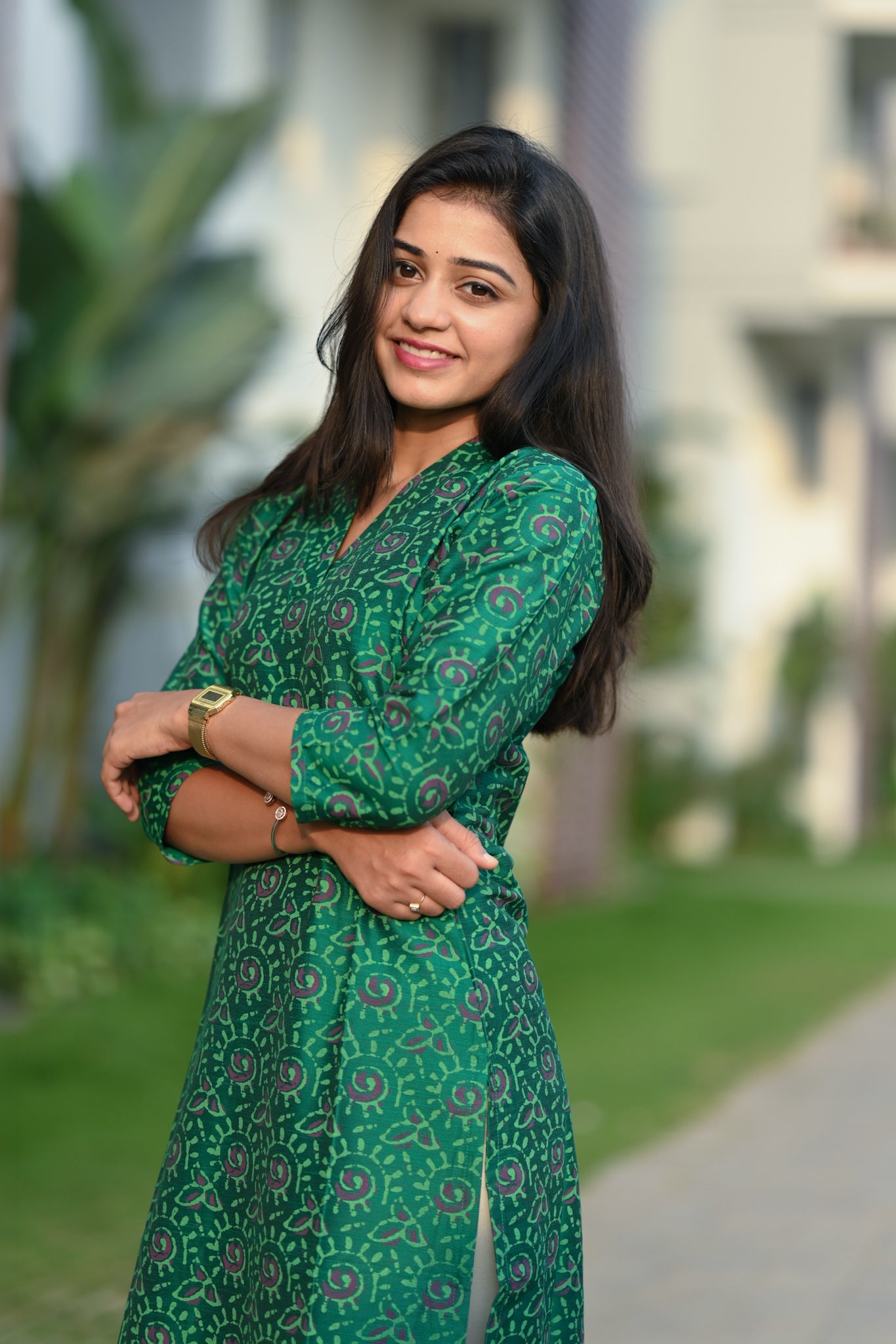 Classic Emerald kurti