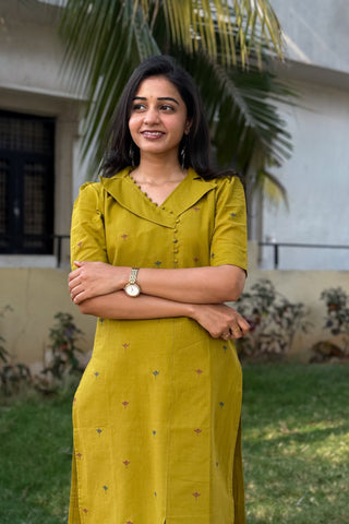 Mustard Muse KurtaSet