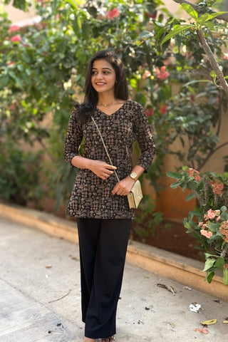 Black Short Kurti