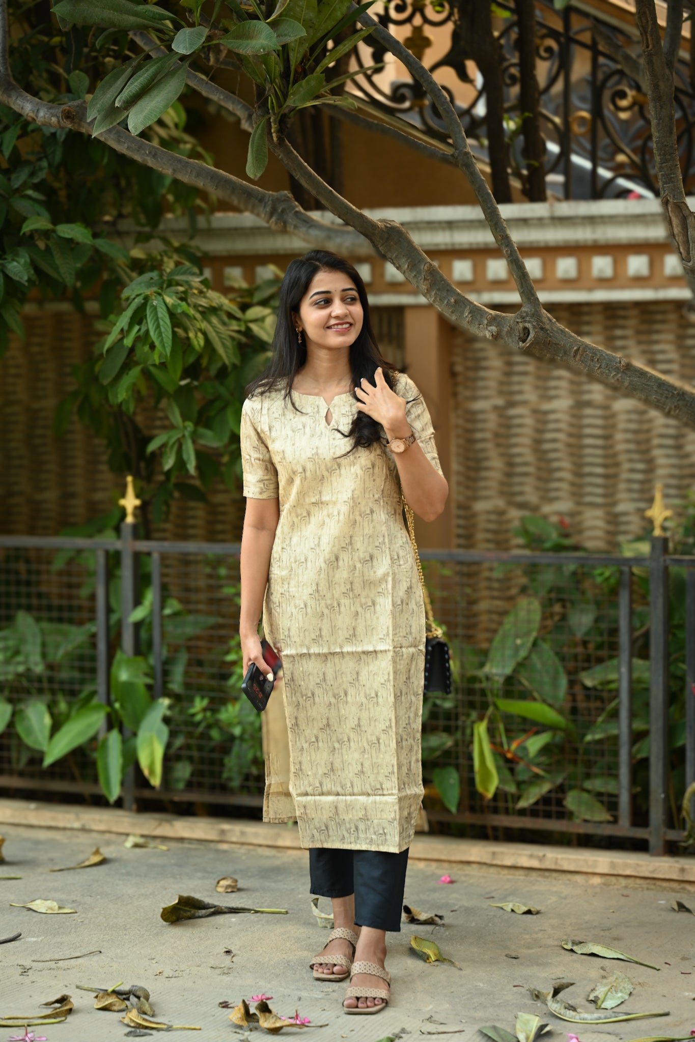 Hushed Gold Kurti