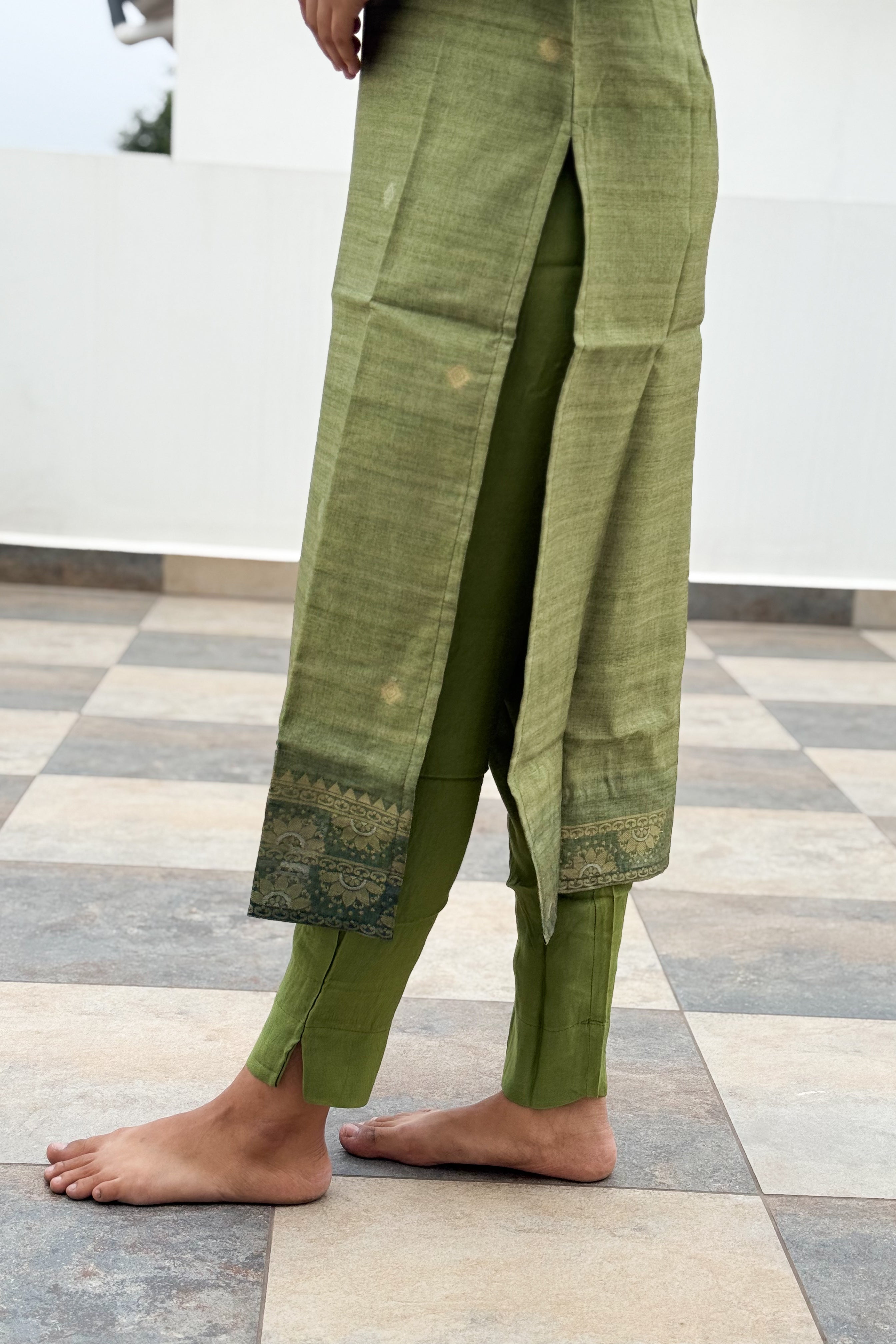 Olive Serenity 3 piece suit