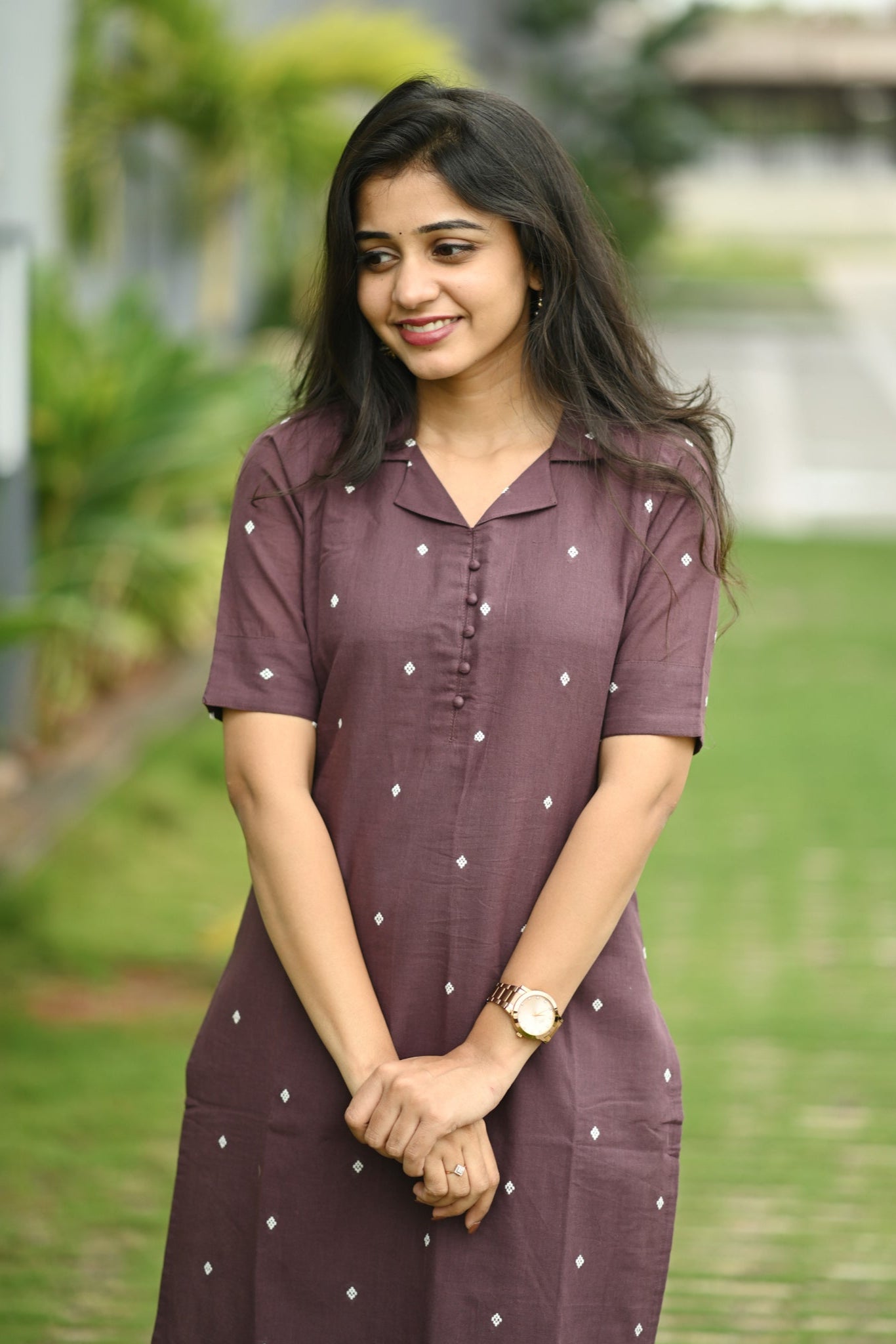 Mystic Grape Kurta Set