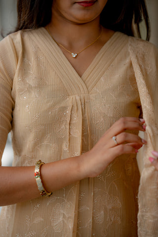 Golden Haze 3 piece suit