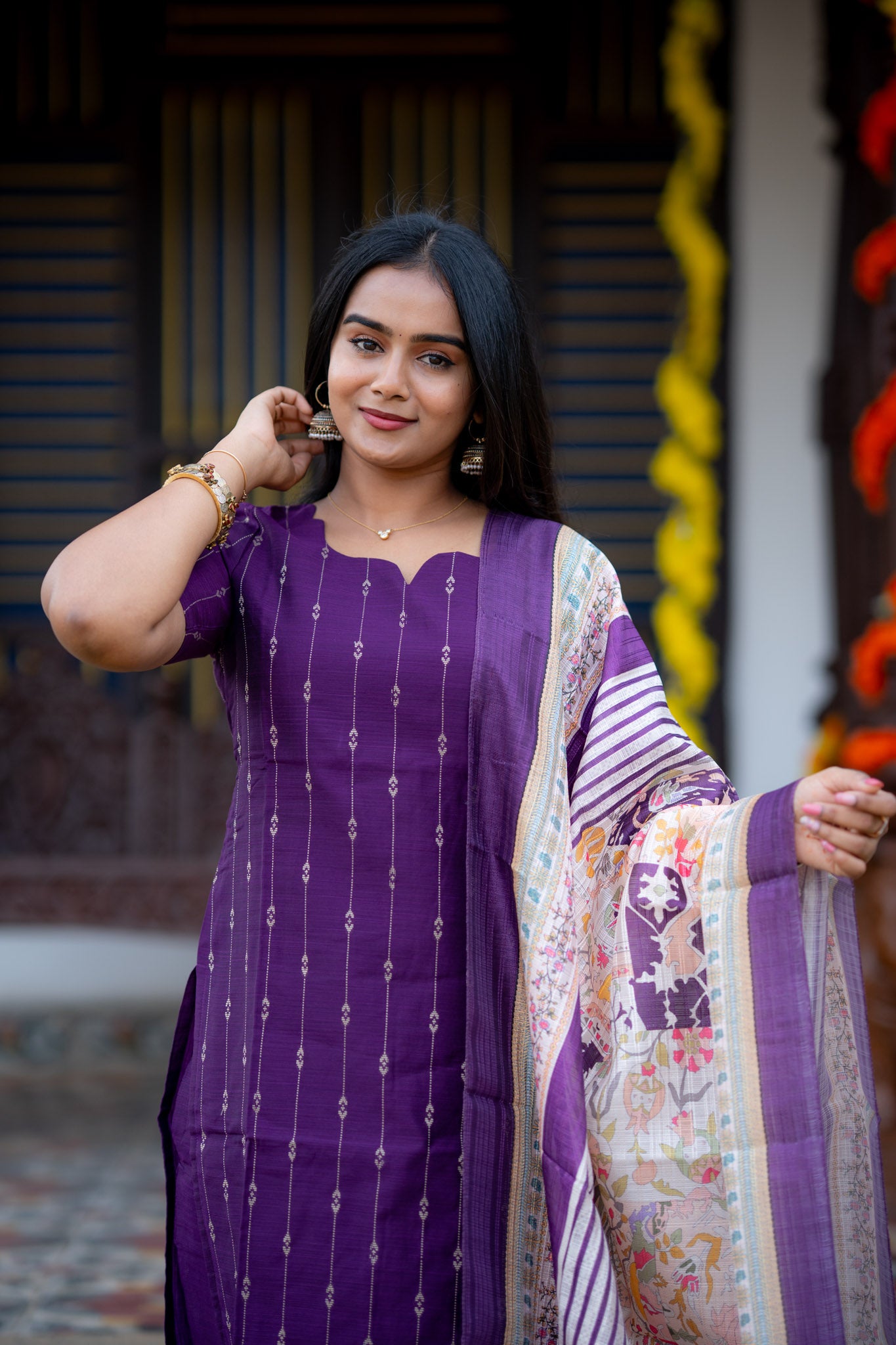 Classic Plum Rawsilk 3 Piece Suit