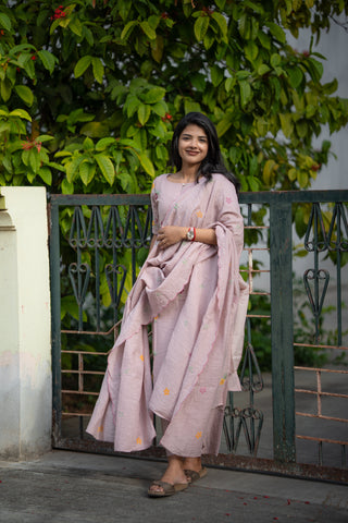 Rosebud Mist Mul 3 Piece Suit