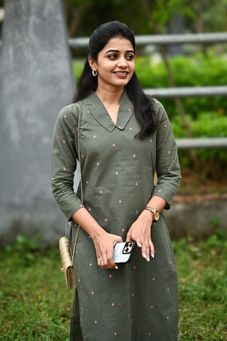 Serene Sage Kurta set