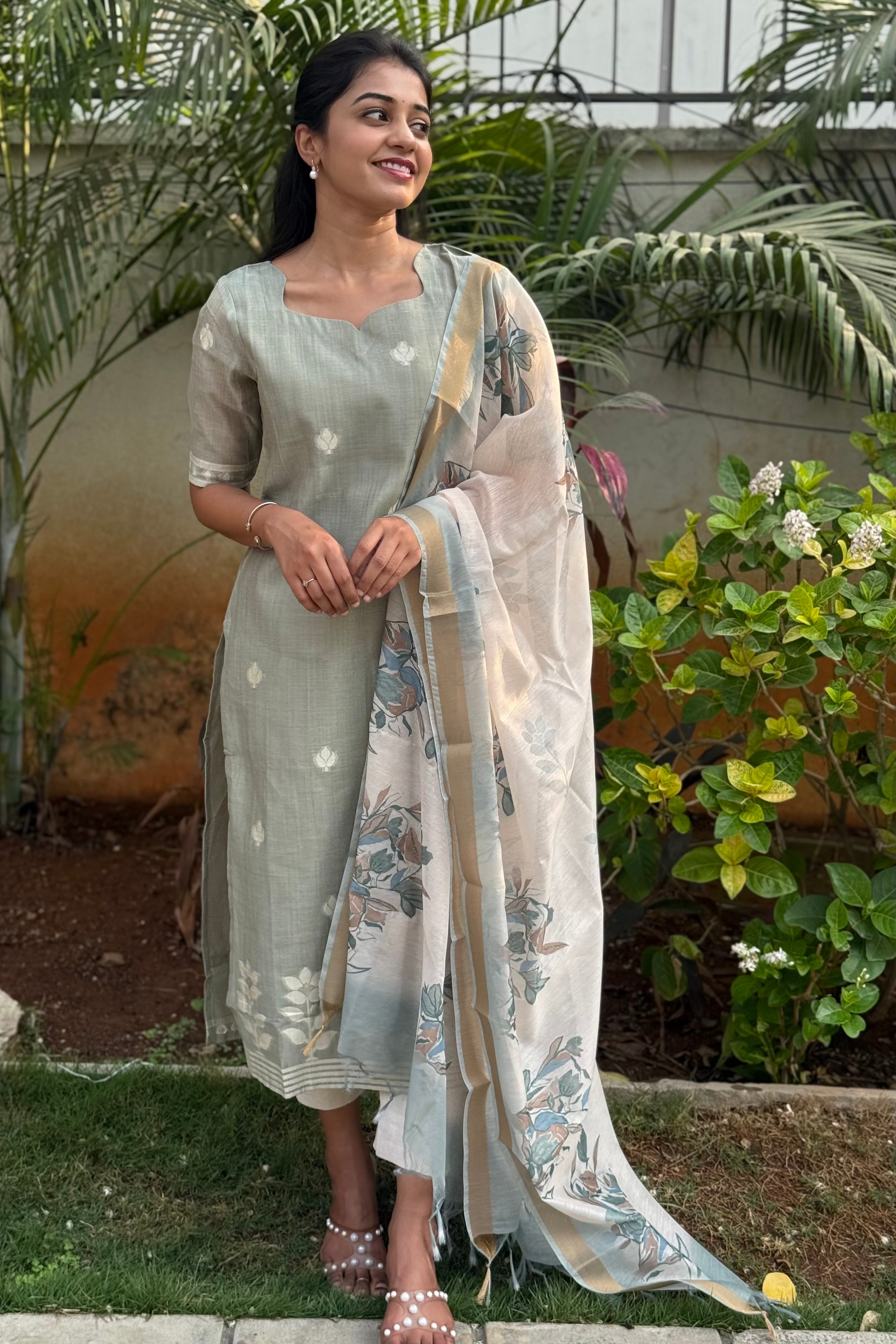 Pastel dream kurti and dupatta