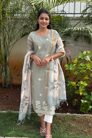 Pastel dream kurti and dupatta