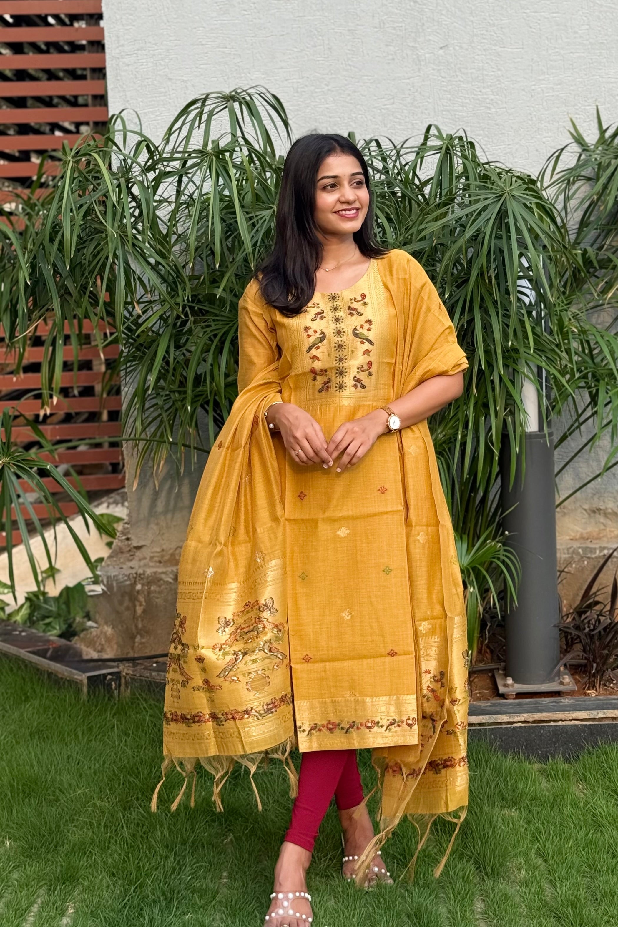 Amber Elegance Kurti and dupatta