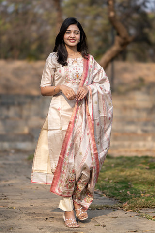 Rosette Charm 3 piece suit