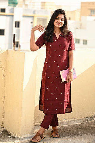 Ruby Serenity kurta set