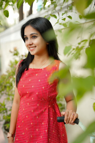 Cherry Crush ALine Maxi