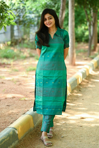 Raw silk kurtaset