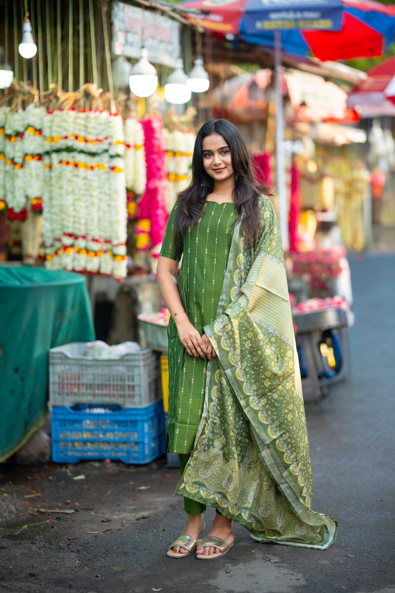 Olive Vriksha 3 Piece Suit