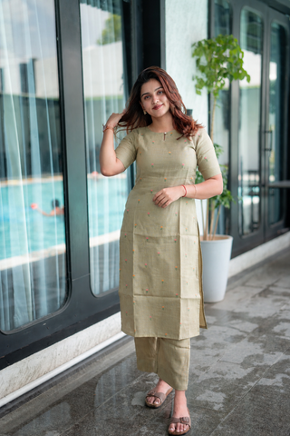 Earthy Serenity linen Coords