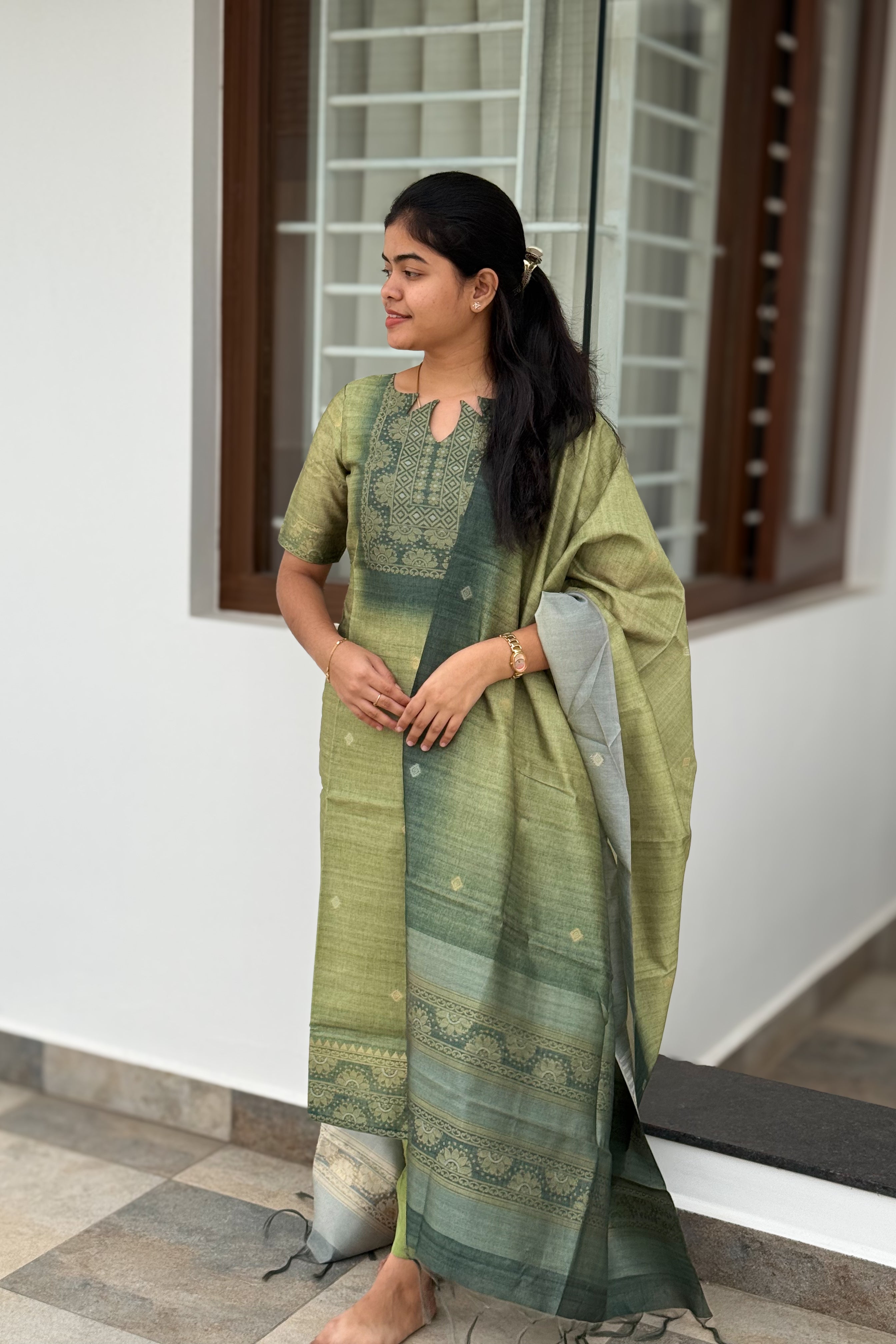 Olive Serenity 3 piece suit
