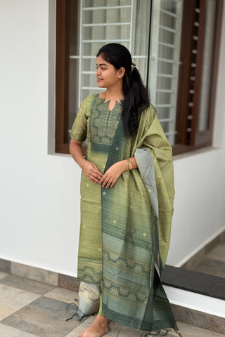 Olive Serenity 3 piece suit