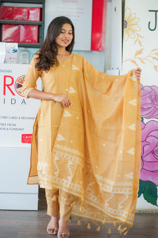 Marigold charm 3 piece suit