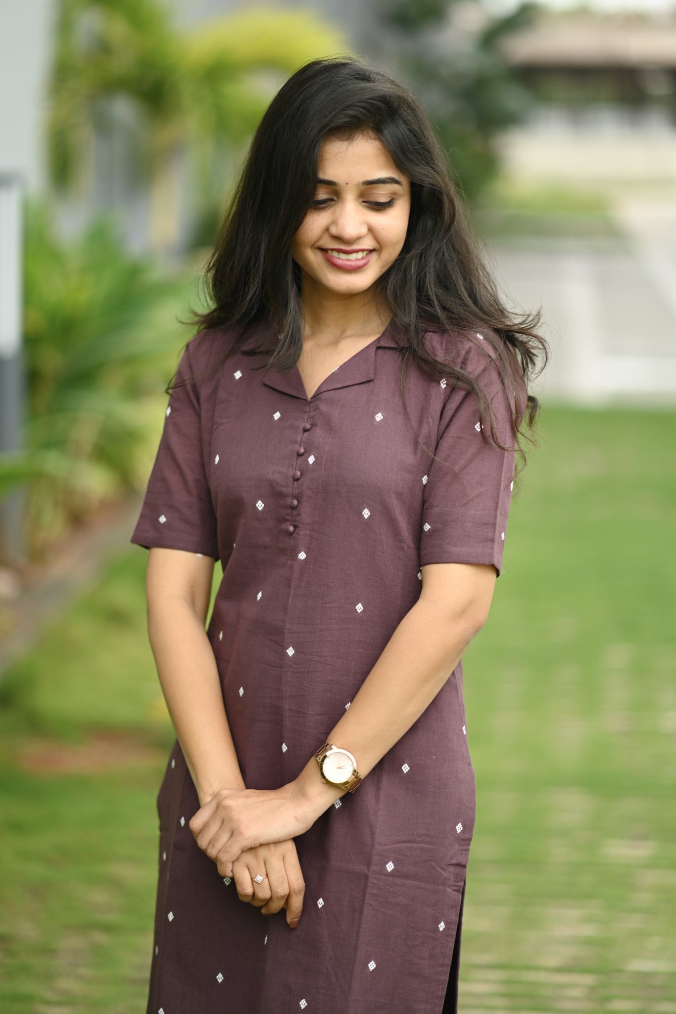 Mystic Grape Kurta Set