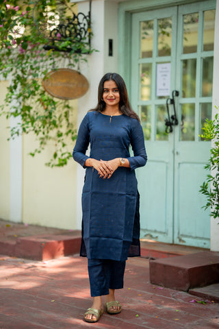 Indigo Dreams Linen Coords