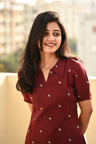 Ruby Serenity kurta set