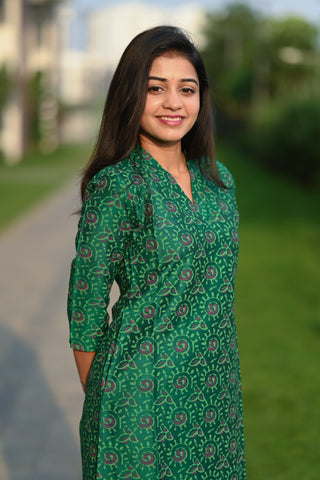 Classic Emerald kurti