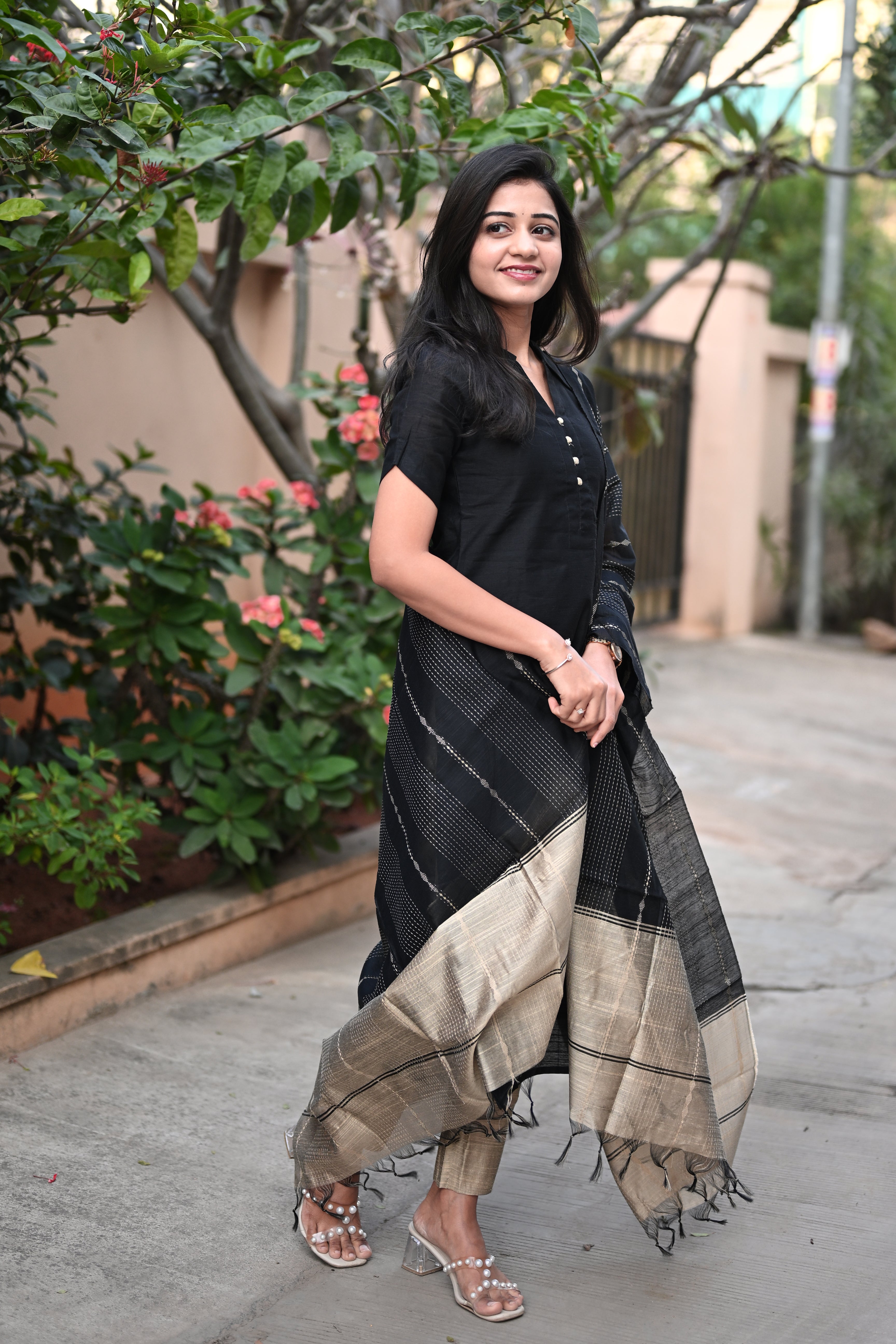 Blackberry threads 3 piece suit