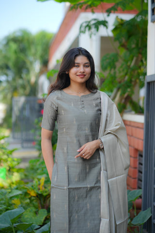 Moon grey 3 piece suit