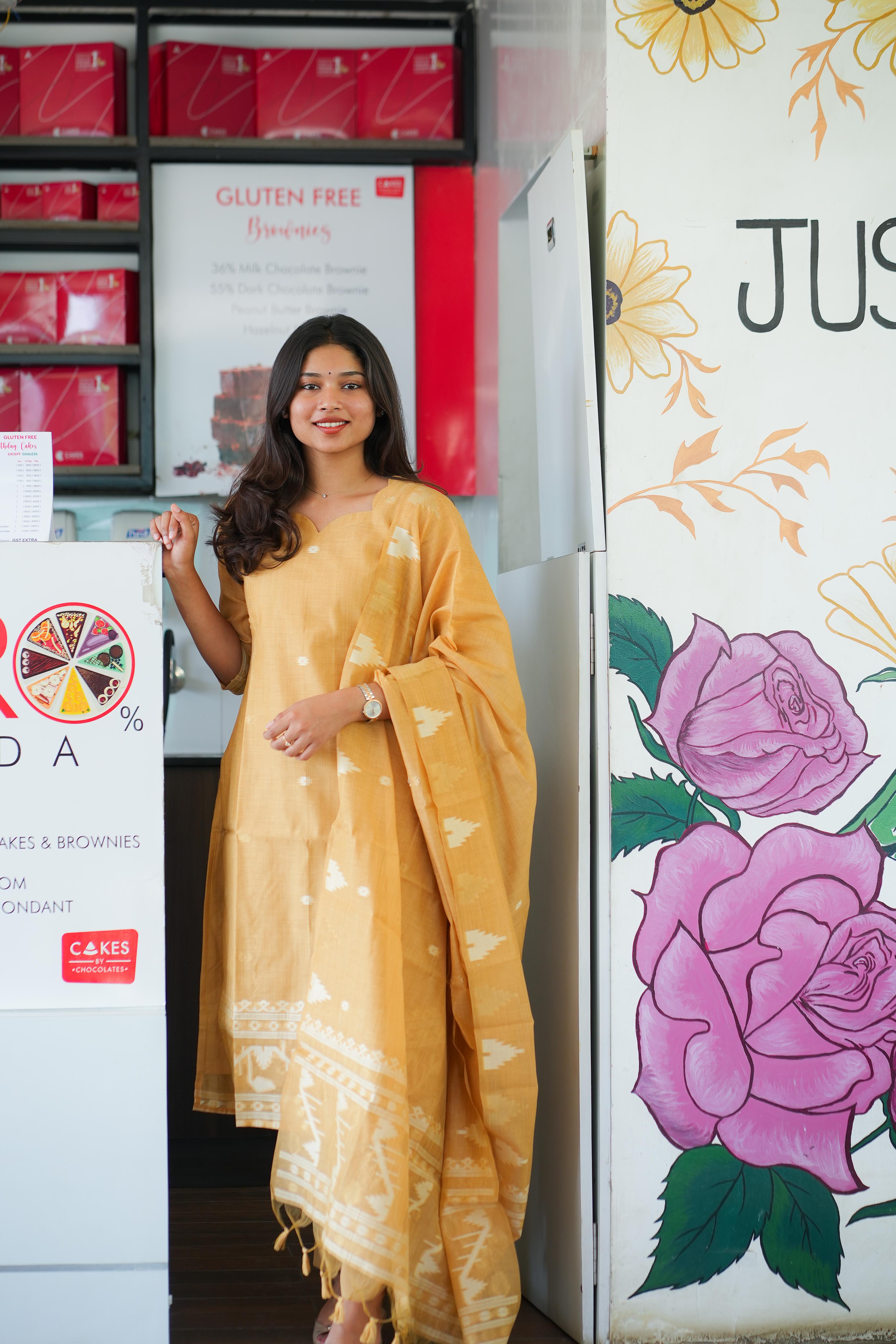 Marigold charm 3 piece suit