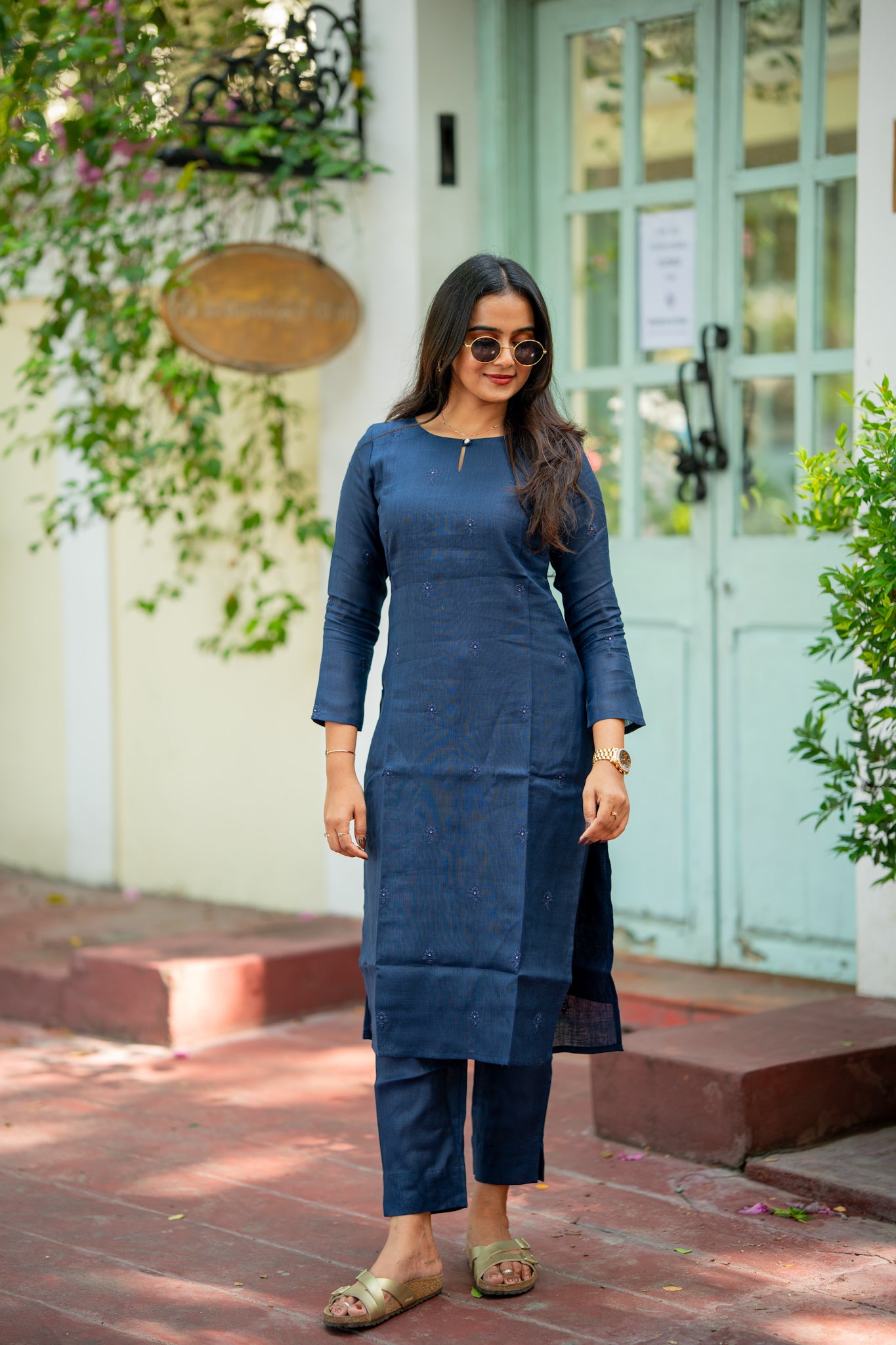 Indigo Dreams Linen Coords