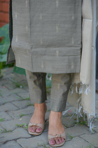 Moon grey 3 piece suit