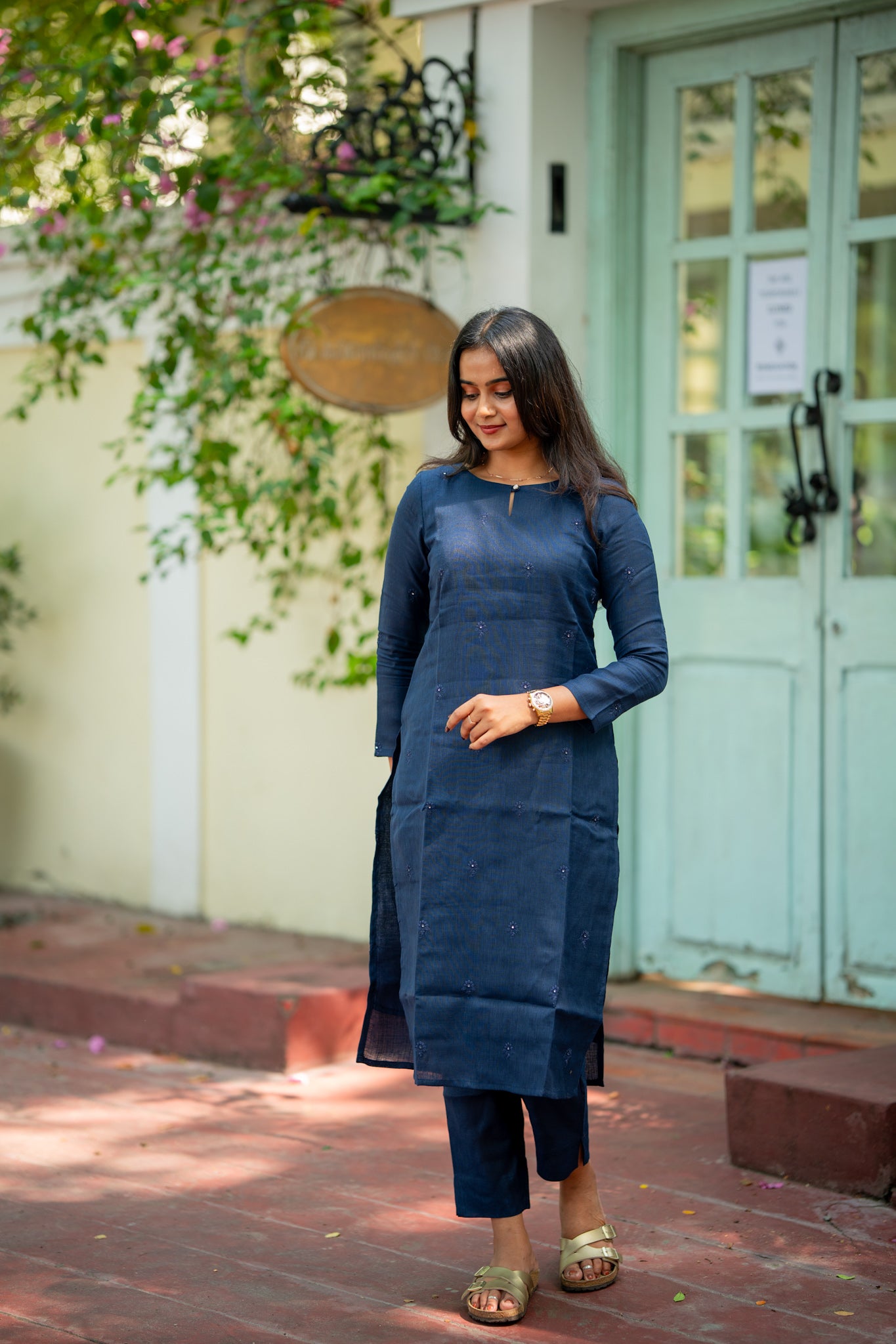 Indigo Dreams Linen Coords