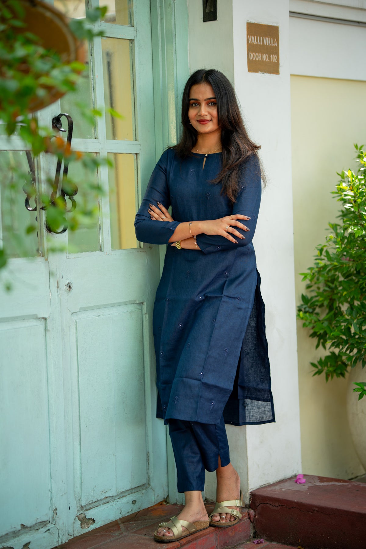 Indigo Dreams Linen Coords