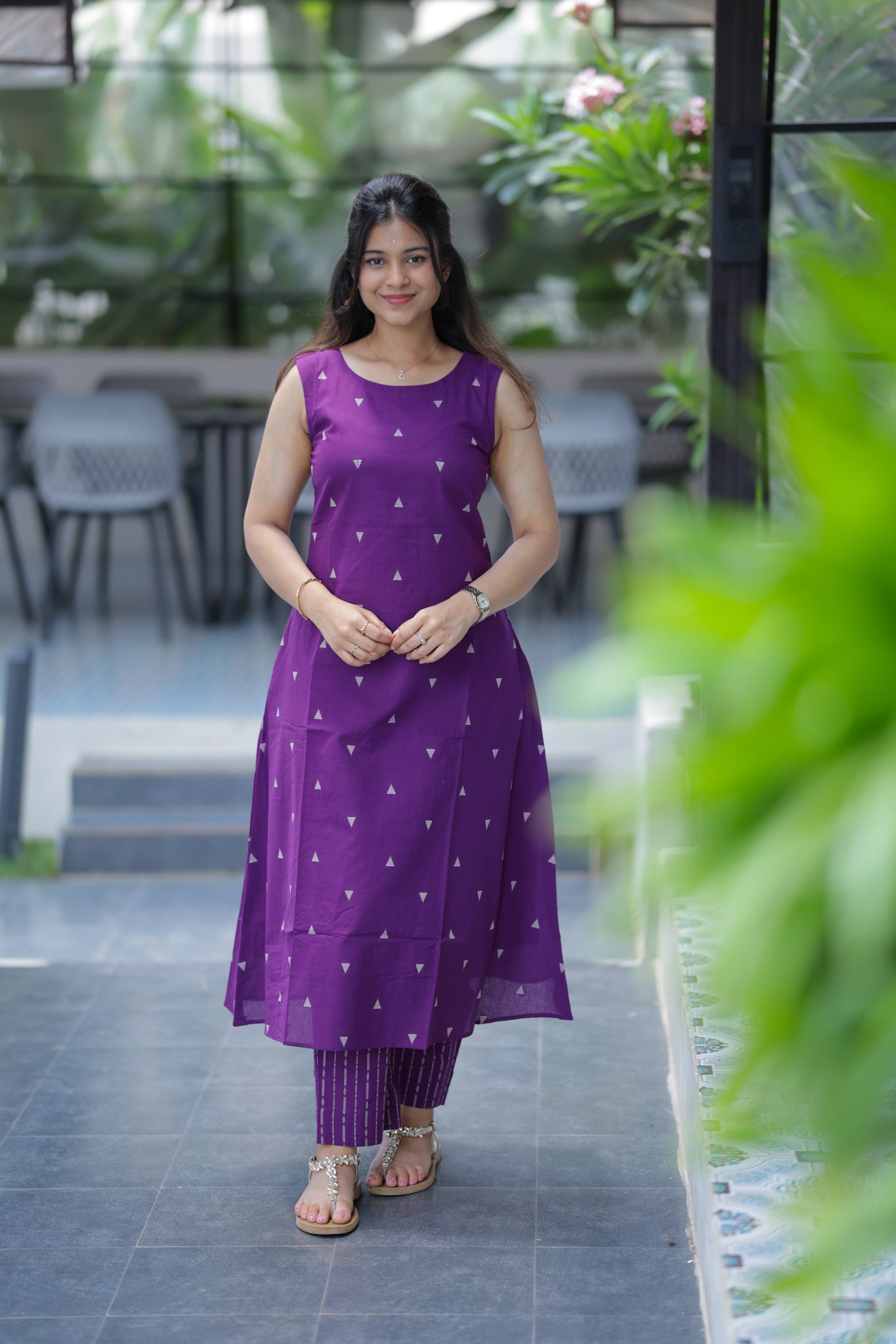 Royal Plum Kurta Set
