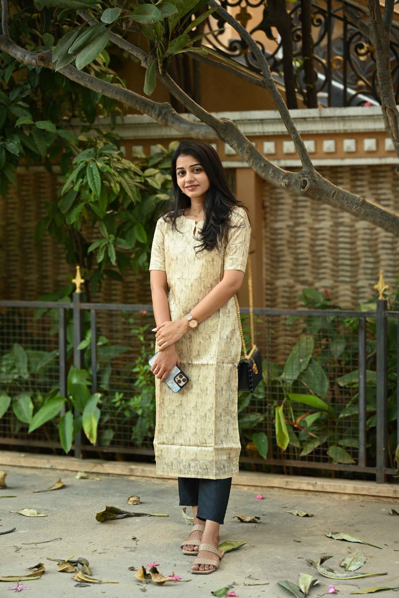 Hushed Gold Kurti