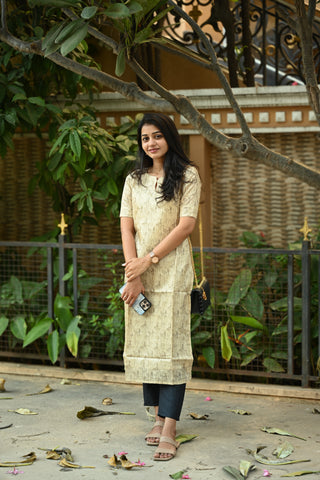 Hushed Gold Kurti