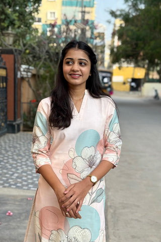 Ivory Breeze linen kurtaset