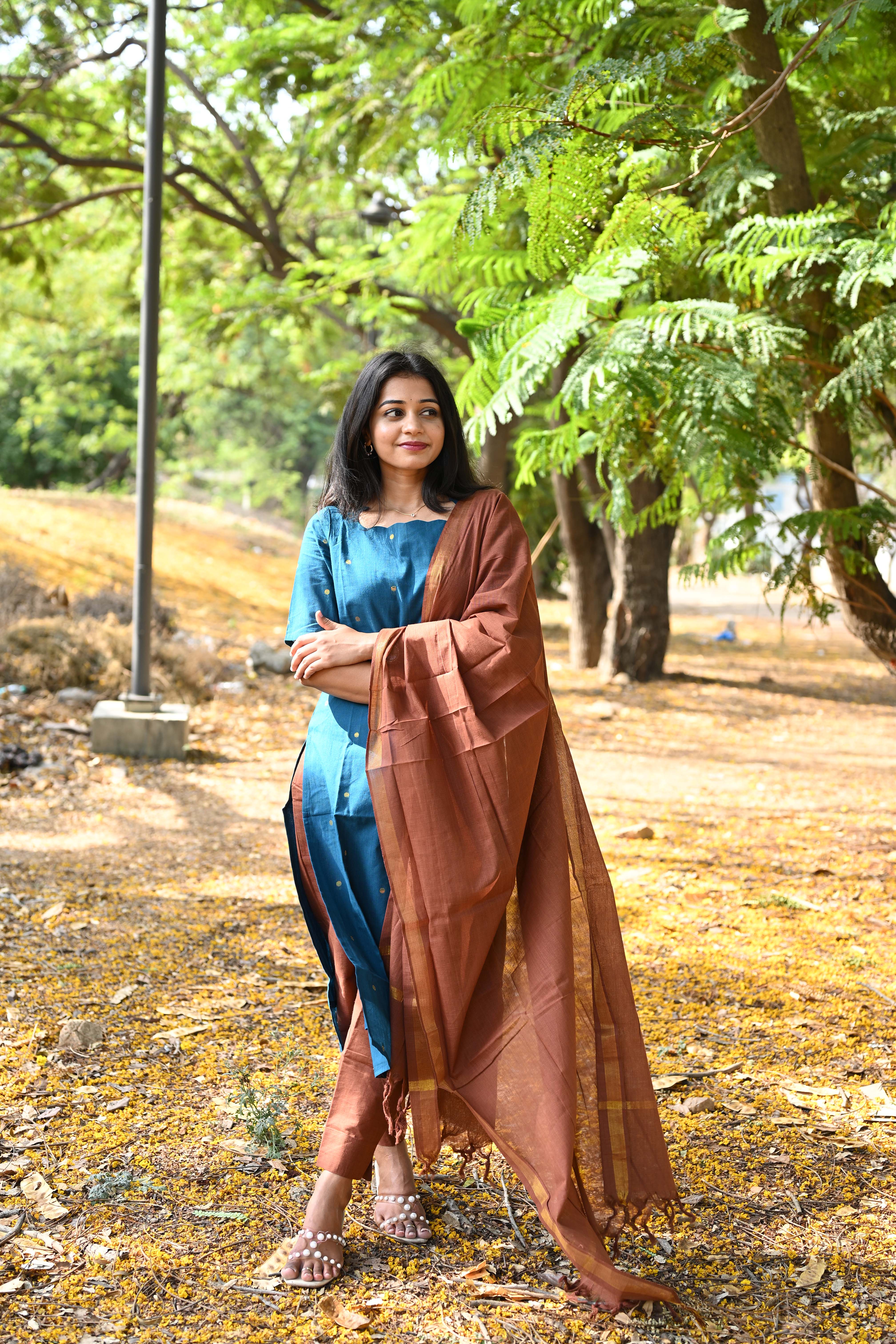 Copper charm 3 piece suit