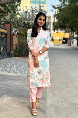 Ivory Breeze linen kurtaset