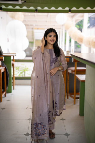 Taupe Tales 3 Piece Suit