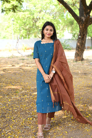 Copper charm 3 piece suit
