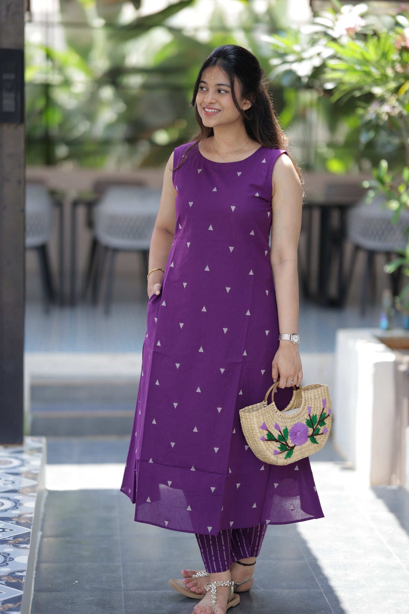 Royal Plum Kurta Set