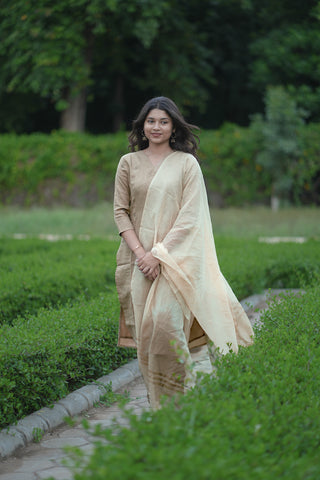 Charvi linen 3 piece suit